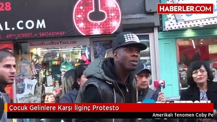 Çocuk Gelinlere Karşı İlginç Protesto