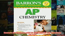 Download PDF  Barrons AP Chemistry with CDROM Barrons AP Chemistry WCD FULL FREE