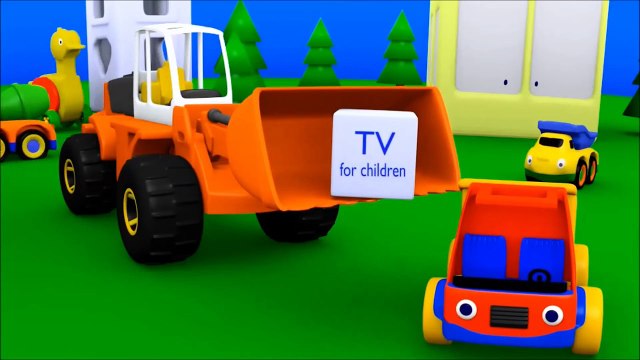 Развивающие Мультики для Малышей. Сравнения: Большой-Маленький. (Мультфильм Про Машинки, для Детей)