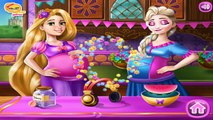 Disney Frozen Elsa and Rapunzel Pregnant BFFs Beautiful Pregnant Princess