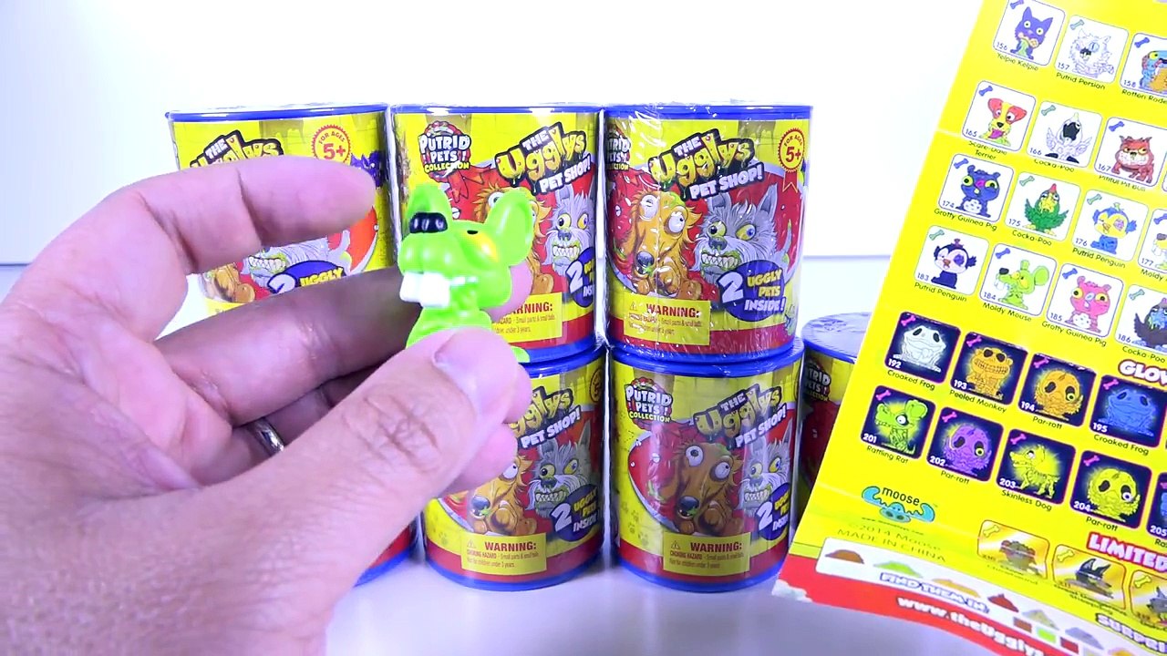 The Ugglys Pet Shop! - Putrid Pets Collection (8 Blind Boxes)