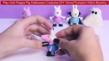Play Doh Peppa Pig Halloween Costume DIY Ghost Pumpkin Witch Mummy