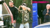 Justin Bieber Refuses To Sign Autographs For Children While Leaving Lunch In Beverly Hills