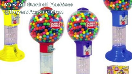 New & Vintage Gumball Machines For Sale From Antique Carousel & Spiral Mini to Large With Stand