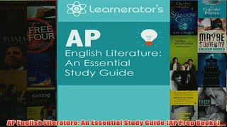 Download PDF  AP English Literature An Essential Study Guide AP Prep Books FULL FREE