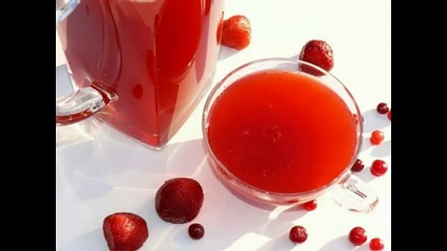 Компот из клубники на зиму 2