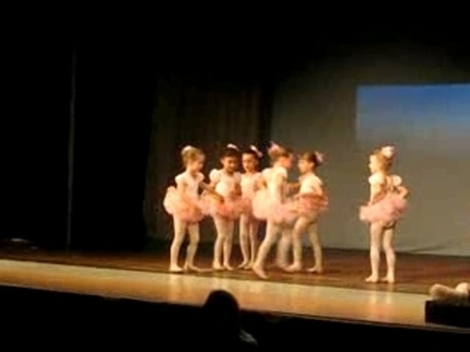 Isabelle beim Ballett