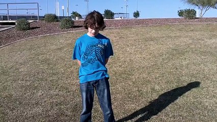 White Kid goes super saiyan 2