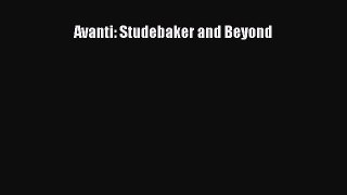 Ebook Avanti: Studebaker and Beyond Download Online