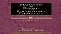 Download Managing for Quality and Performance Excellence  with Student Web