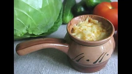 Жульен из опят в горшочках