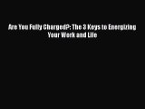 PDF Are You Fully Charged?: The 3 Keys to Energizing Your Work and Life  Read Online