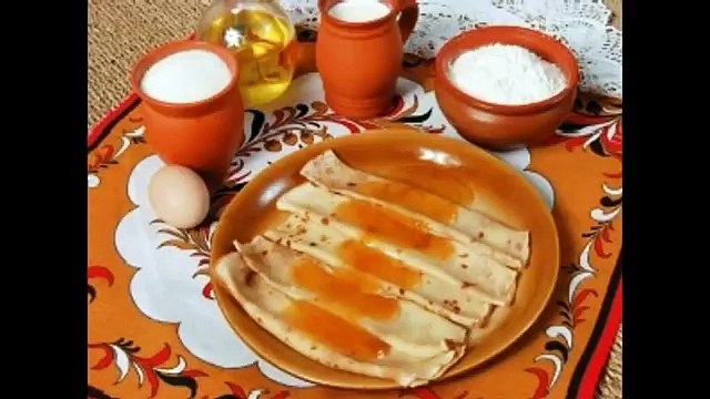 Блинчики с мёдом