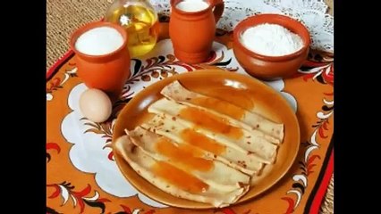 Блинчики с мёдом