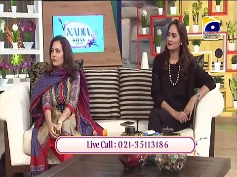 Nadia Khan Indirectly Taunting Fahad Mustafa and Others for Using Whitening Injections