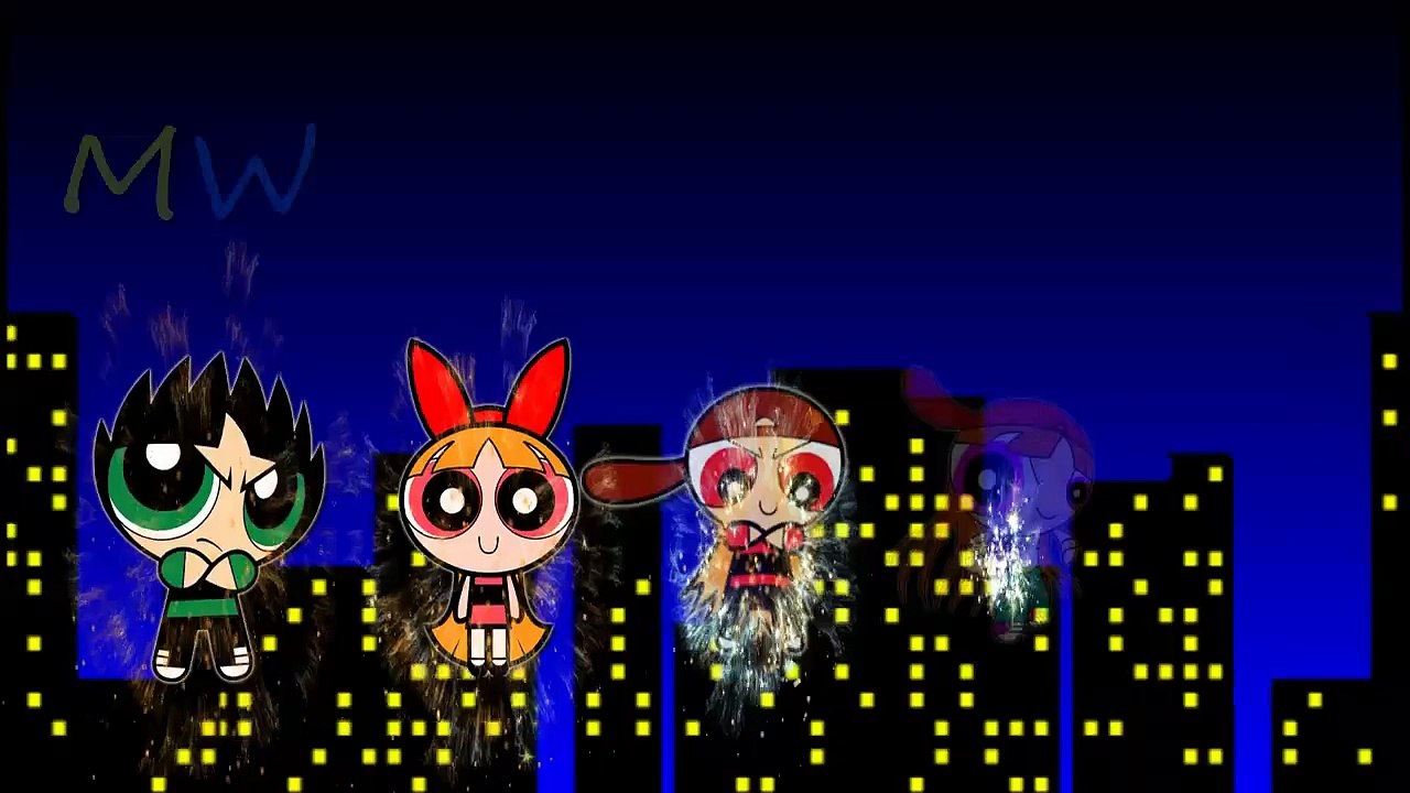 Powerpuff Girls Finger Family Song | Daddy Finger Nursery Rhymes