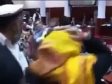 Amazing Fight in Afghan Parliament: Men & Women Beating Each Other