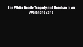 PDF The White Death: Tragedy and Heroism in an Avalanche Zone PDF Book Free