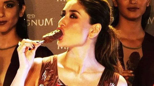 HOT Kareena Kapoor's Licking Ice Cream In PUBLIC