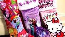 STOCKINGS SURPRISE Christmas Lalaloopsy MyLittlePony Disney Frozen PlayDough Fashems MonsterHigh