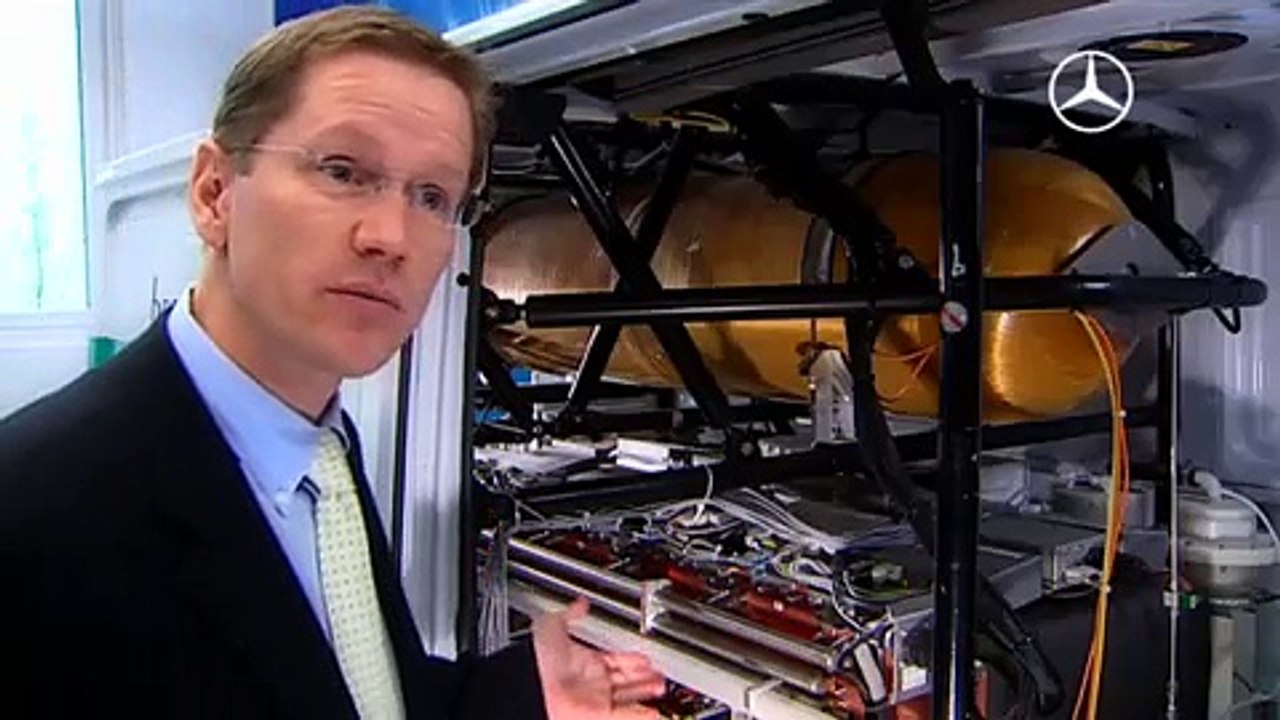 Clean energy F Cell.  B Class Mercedes with zero emmissions