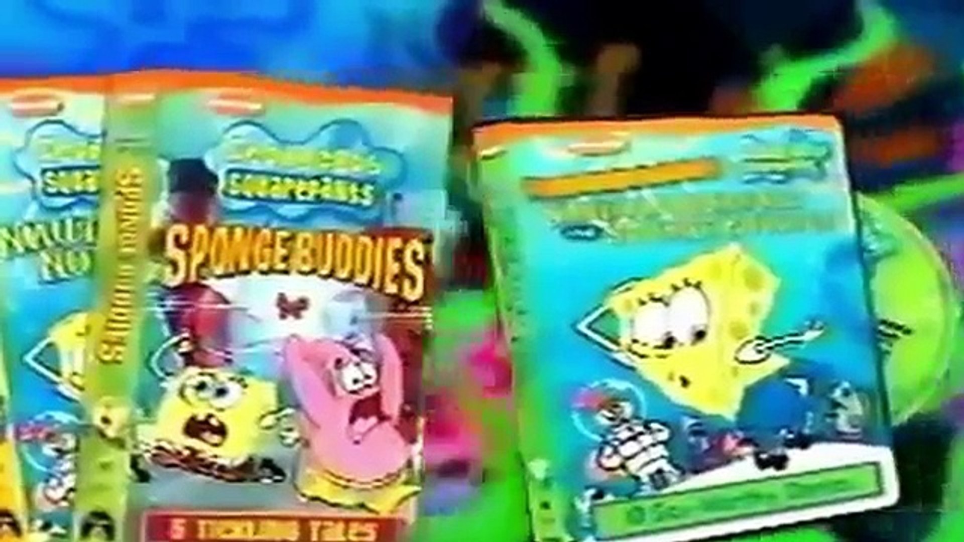 SpongeBob SquarePants VHS and DVD trailer Slow motion – Видео Dailymotion