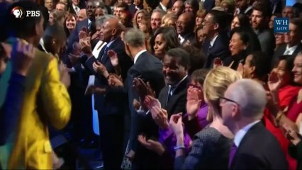 Obama chante Ray Charles