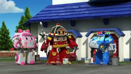 Robocar Poli S2 | #46.Weird school B vidéo