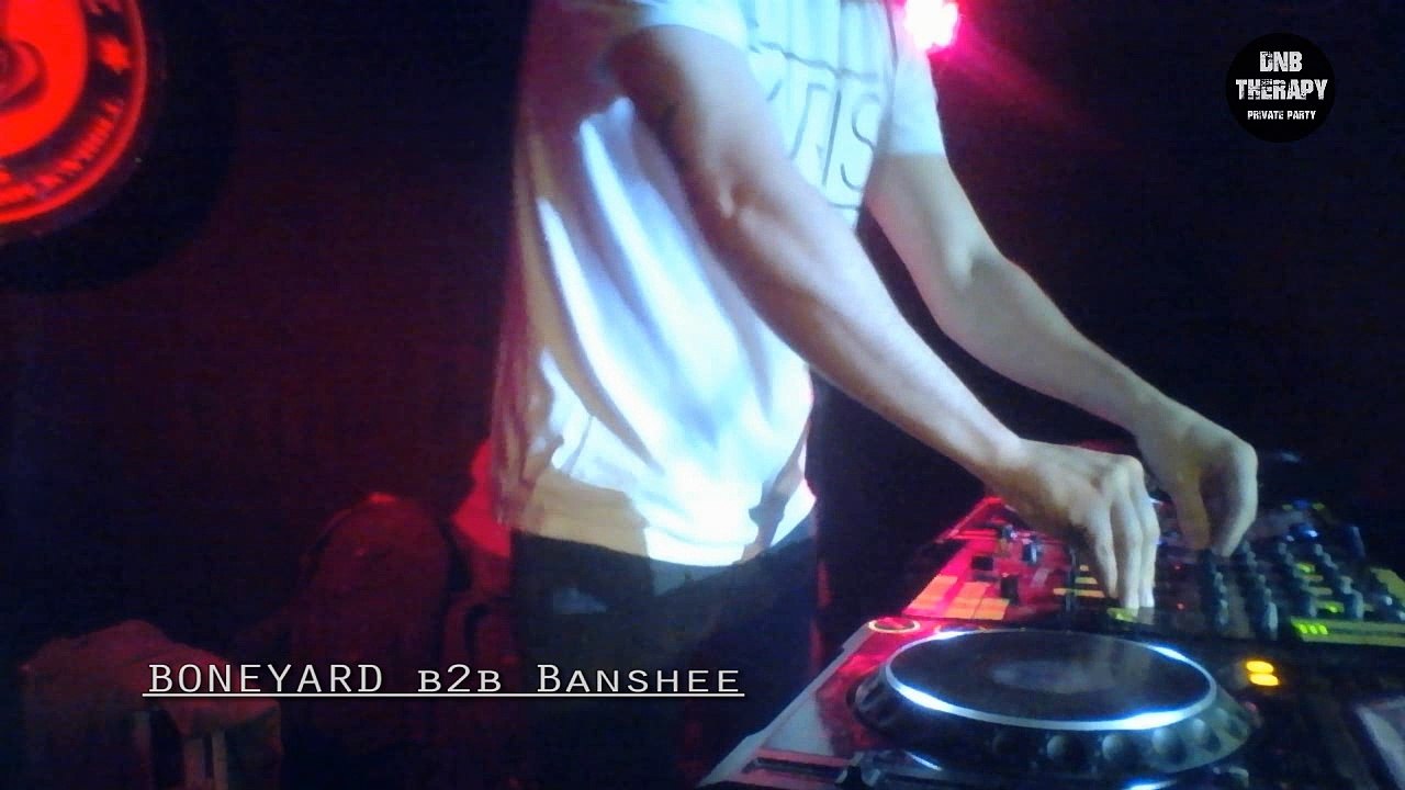 BONEYARD b2b BANSHEE on DNB THERAPY TV - Feb 2016