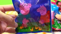 Peppa Pig blind bags surprises unboxing toys Свинка Пеппа Пиг пакетики с игрушками