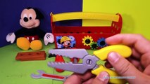 MICKEY MOUSE CLUBHOUSE Disney Junior Mickey Mouse Tool Box Set a Miceky Mouse Toy Video