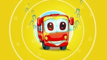 Детские клипы онлайн Веселый красный автобус детские песенки развивалки (мультик песенка)