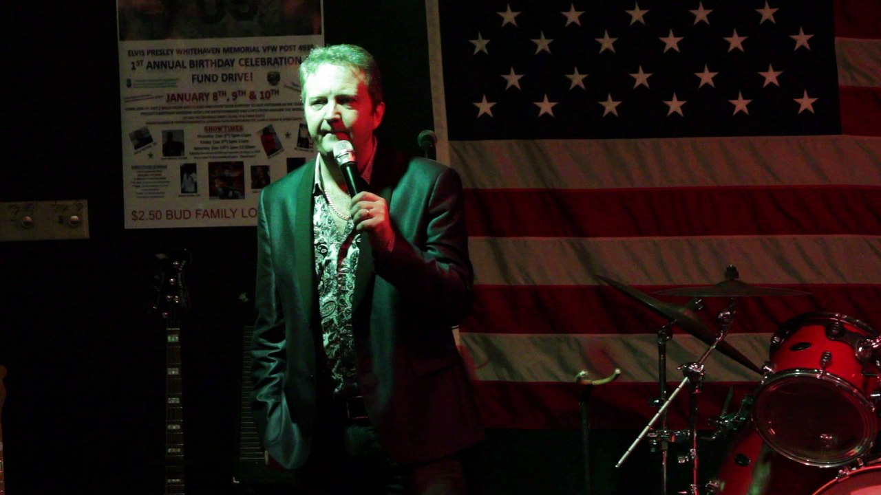 Colin Paul sings 'It Hurts Me' Elvis Presley Memorial VFW 2015