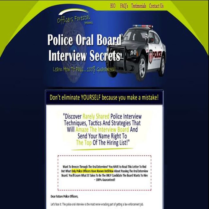 Become A Cop Interview Study Guide Converting Very Well - Ebooks