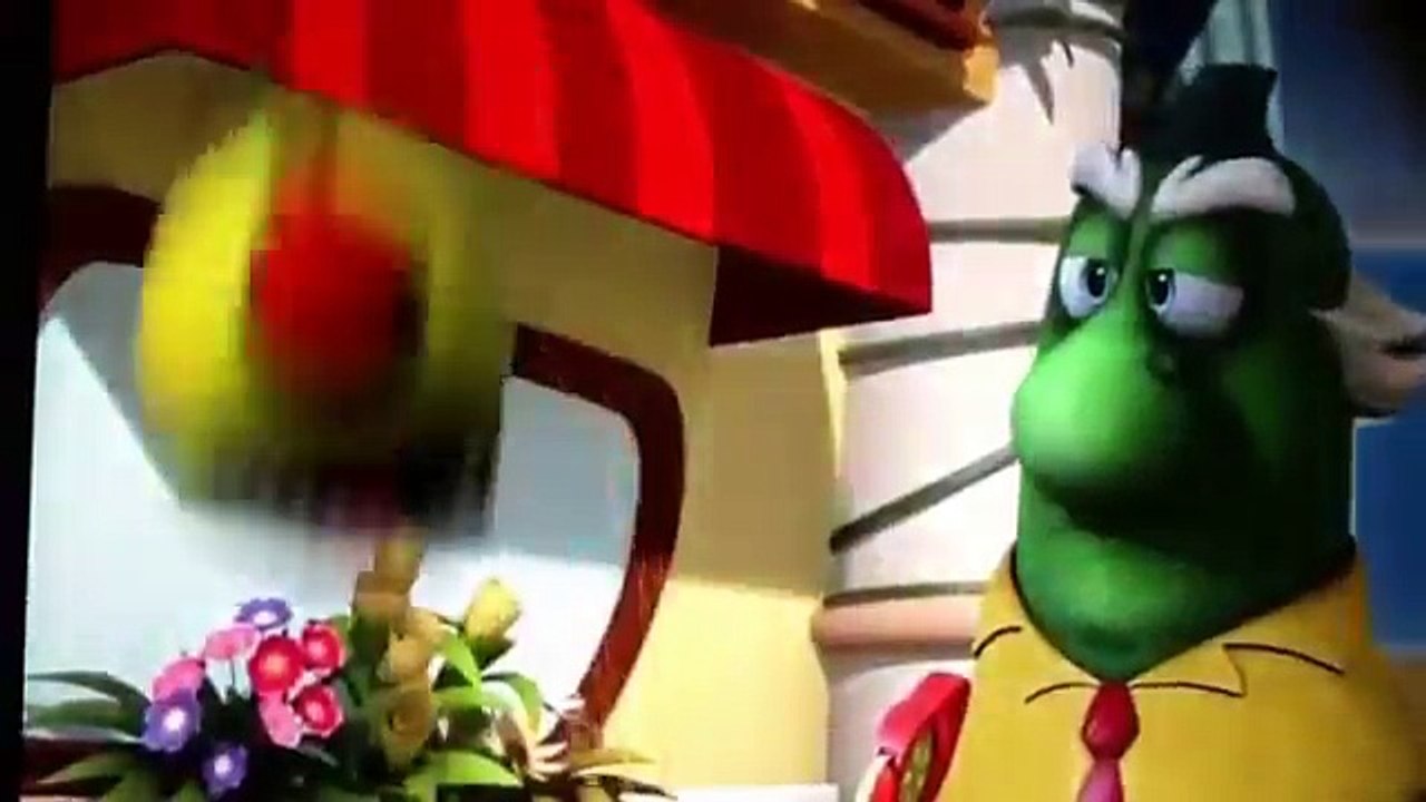 Os Vegetais Theme Song with Veggie Tales in the house and Noahs Ark in it