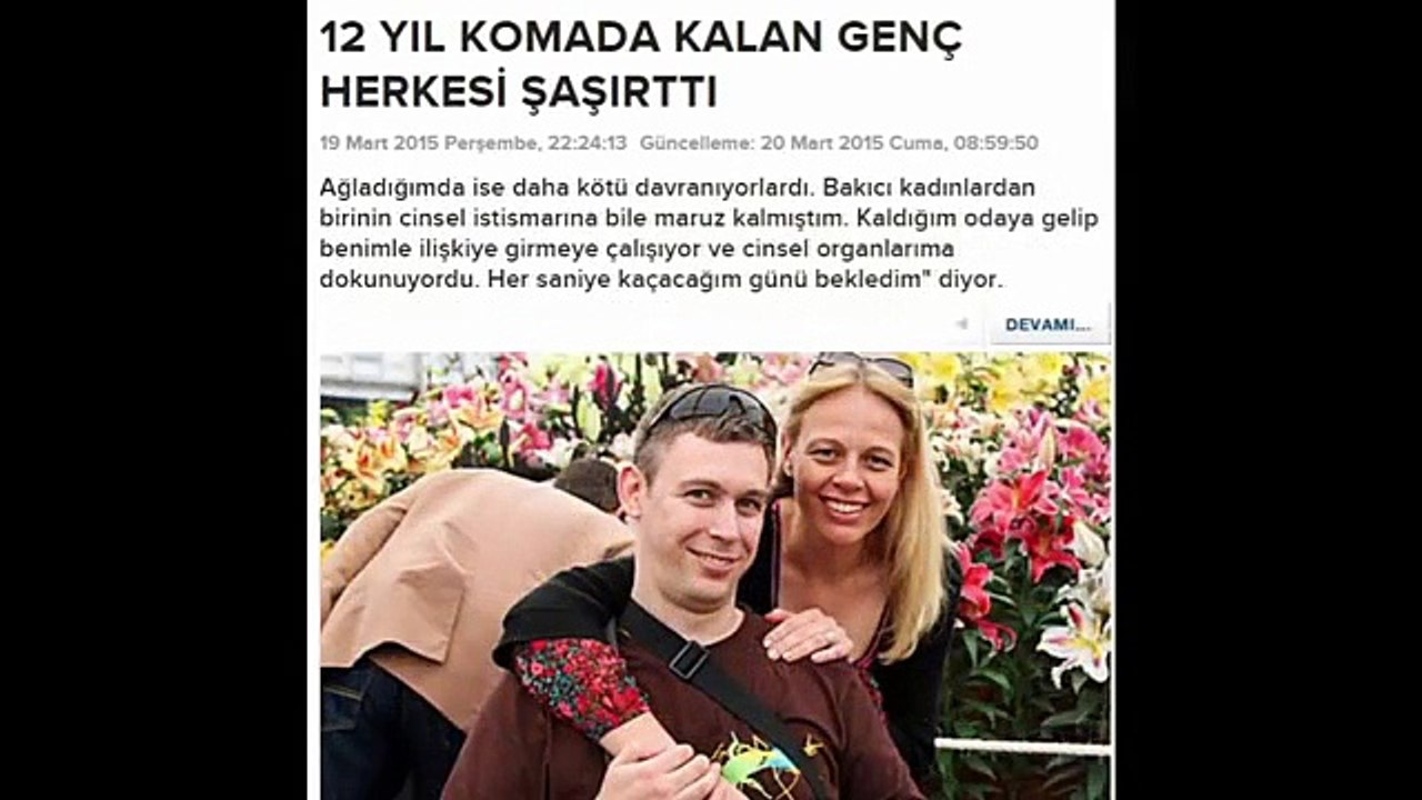12 Yıl Komada Kalan Genç Herkesi Şaşırttı!