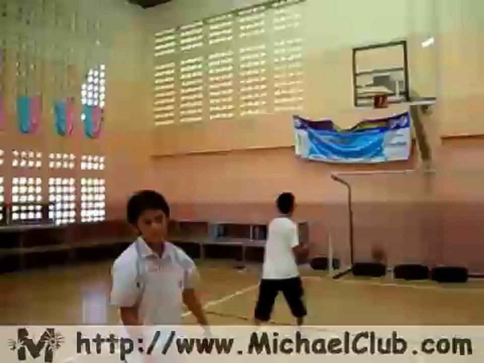 Michael and 3-point basketball shot