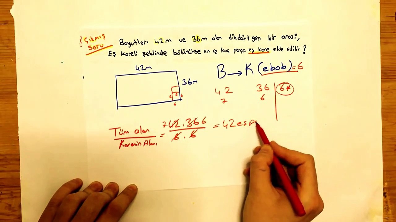 Ebob-Ekok Problemleri Pratik Formülsüz-#YILMAZHOCAYLA# - YGS-LYS-KPSS-ALES-TEOG-DGS