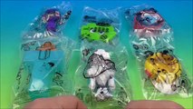 2015 TEEN TITANS GO! SET OF 6 BURGER KING KIDS MEAL TOYS VIDEO REVIEW