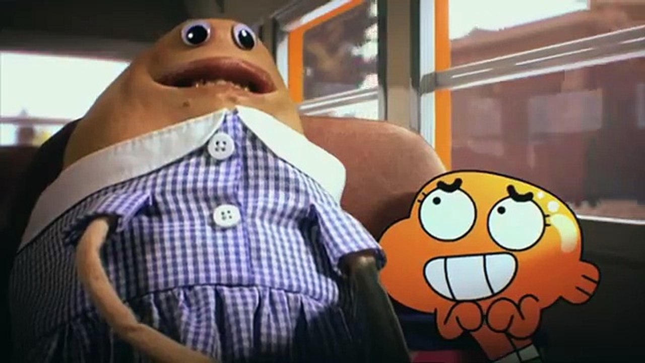 В училищния автобус | Невероятният свят на Гъмбол | Cartoon Network