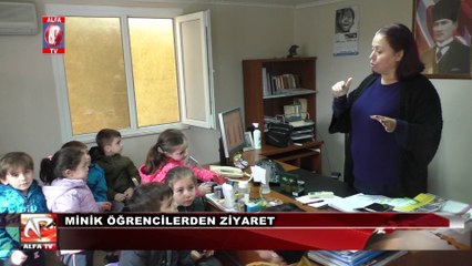 Minik Öğrencilerden Ziyaret