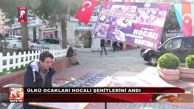 Ülkü Ocakları Hocalı Şehitlerini Andı