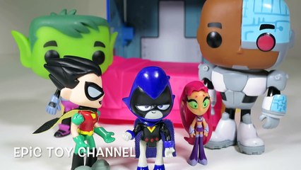 TEEN TITANS GO! Parody Raven Curses Beast Boy & Cyborg w/ Ancient Curse at Teen Titans Go! T-Tower