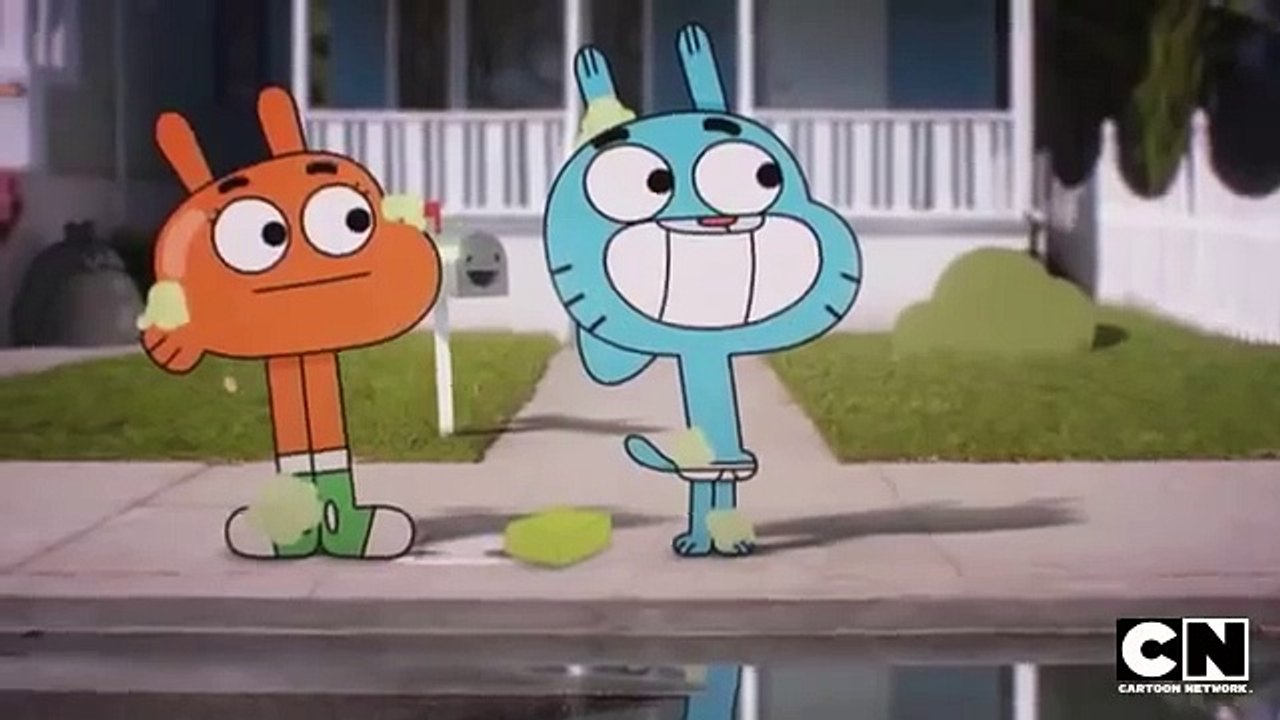 Shower Time The Amazing World of Gumball Cartoon Network