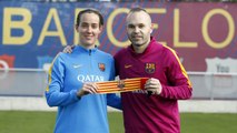 FCB Femení: Andrés Iniesta & Marta Unzué prèvia FC Barcelona-Athletic Club.