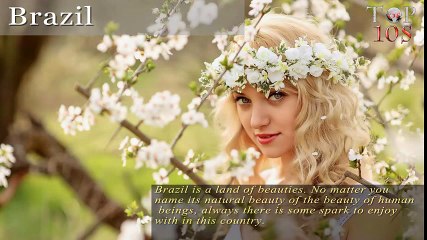 Top 10 Countries with the Most Hot Beautiful and sexiest Girls in the World