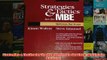 Download PDF  Strategies  Tactics for the Mbe Multistate Bar Exam Multistate Bar Exam FULL FREE