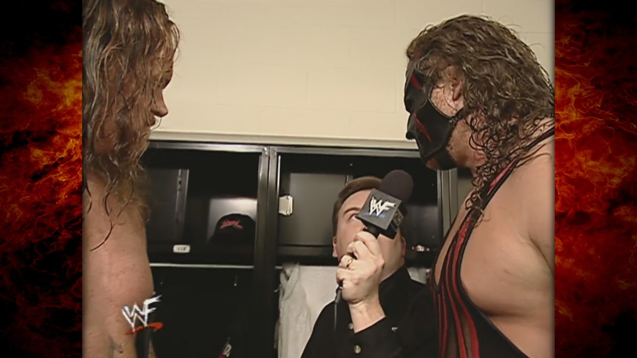 The Undertaker & Kane Backstage Interview 2/1/01