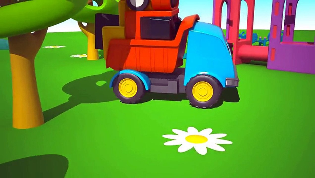 Meraklı kamyon Leo ve itfaiye arabası - eğitici çizgi film - türkçe Çizgi Film izle - Animasyon HD izle 2015 Full 77