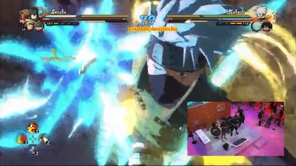 Naruto Ultimate Ninja Storm 4 - Gamescom 2015 Day 1 8 Minutes Gameplay 60 FPS